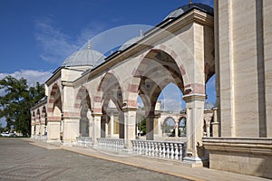 A fragment of the arcade of the Tashu-Hajji mosque. Chechen Republic. Gudermes