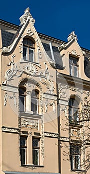 Fragment of Art architecture
