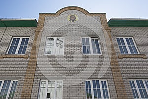 Fragment of the building of the Orthodox Spiritual and Educational Center in the name of St. Stephen of Perm in Kotlas