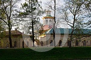 A fragment of a Chinese village located in Alexander Park. Guest apartments