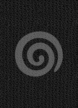 Fragment of dark gray knitted fabric. Seamless pattern. Cloth te