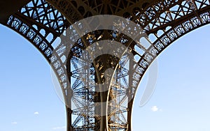 Fragment of Eiffel Tower