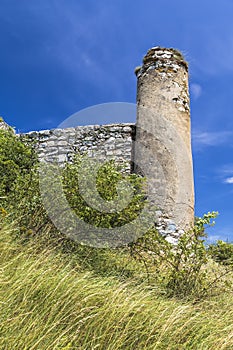 Fragment of the fortress wall