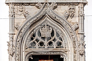 Church of St. John the Baptist in Tomar, Portugal photo