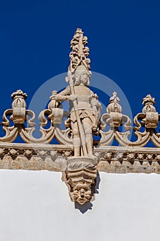 Church of St. John the Baptist in Tomar, Portugal photo