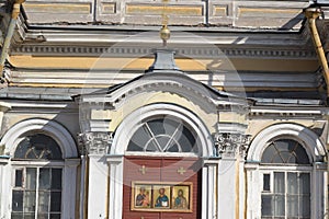 Fragment of Holy Cross Cathedral photo