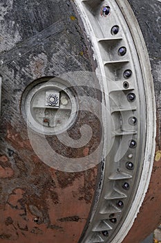 Fragment of the lander topographical satellite `Comet`