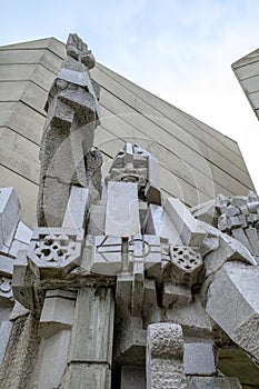 Fragment of Monument to the Founders in Shumen 4