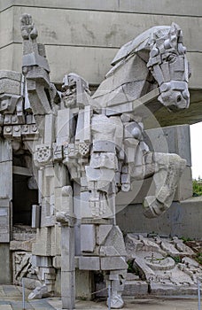 Fragment of Monument to the Founders in Shumen 6