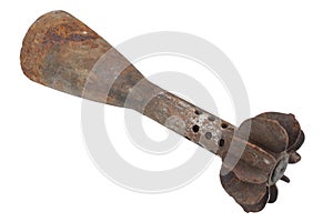 fragment of mortar bomb