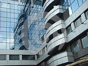 Fragment of office building