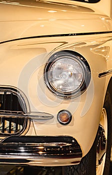 Fragment of Retro Car