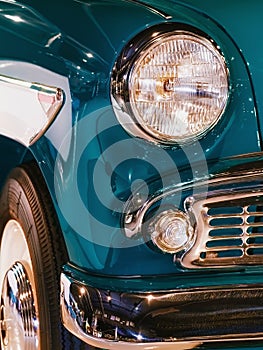 Fragment of Retro Car