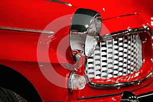 Fragment of Retro Car