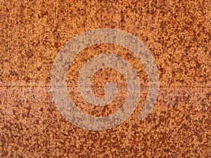 Fragment of a rusty iron sheet