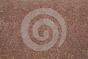 Fragment of a piece of rusty iron