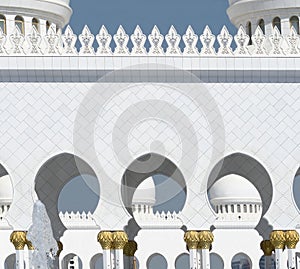Fragment Of Sheikh Zayed Grand Mosque, Abu Dhabi