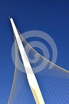 Fragment of string bridge.