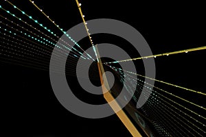 Fragment of String bridge in Jerusalem