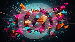 Fragmented Identity: A Vibrant Exploration of Self