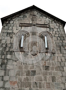 Fragments from the Monastery complex of Akhtala, Armenia,