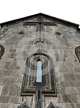 Fragments from the Monastery complex of Akhtala, Armenia,
