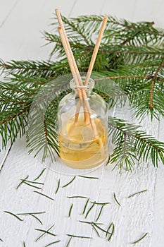 Fragrance coniferous sticks or Scent diffuser