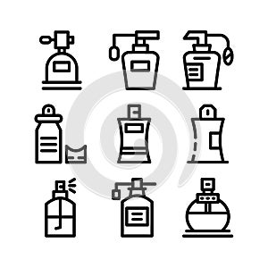 Fragrance icon or logo isolated sign symbol vector illustration