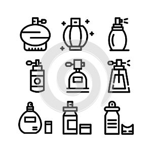 Fragrance icon or logo isolated sign symbol vector illustration