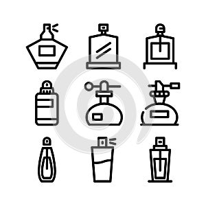 Fragrance icon or logo isolated sign symbol vector illustration