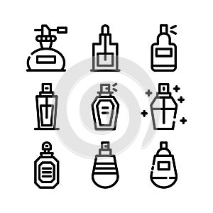 Fragrance icon or logo isolated sign symbol vector illustration