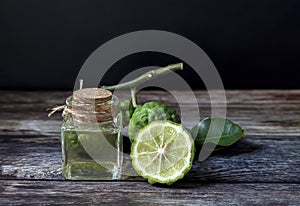 Fragrance oil extracted from bergamot photo