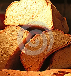 fragrant freshly baked bread from the Baker