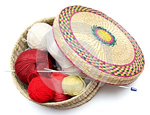 Frail of knitting tools