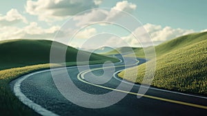 frame animating road