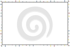 Frame border of stripe of regular pattern. Set 19