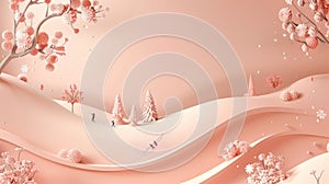 Frame Border with Various Sports Equipment on Pastel Background Perfect for SportsThemed Designs and Projects photo