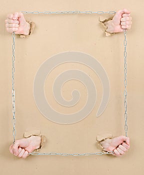 Frame of chain