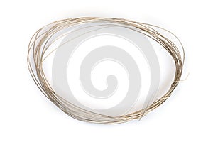 Frame of coiled nichrome wire photo