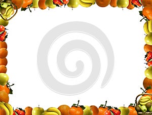 Frame that consists of fruit