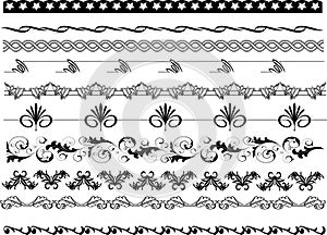 Frame corners patterns, Borders and floral designs