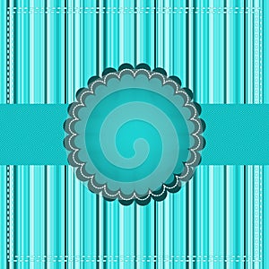 Frame design for greeting card. EPS 8