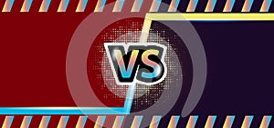 Frame design screen display versus background template vector