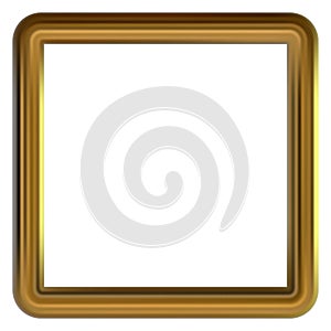 Frame gold clip art