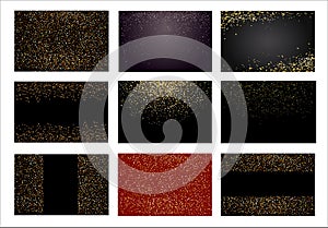 Texture background abstract black and white or silver, gold Glitter and elegant for Christmas Dust white.