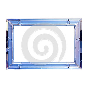 Modern Glossy Gradient Photo Frame Design