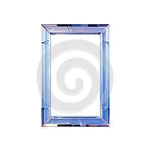 Modern Glossy Gradient Photo Frame Design