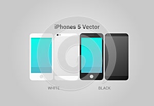 Frame iPhone 5 Vector (Black & White)