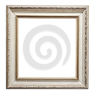 Frame isolated on white background