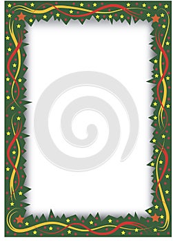 frame with jagged starborder